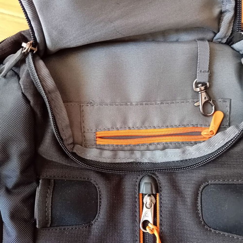Delsey Visa Backpack for Laptop like new, black
