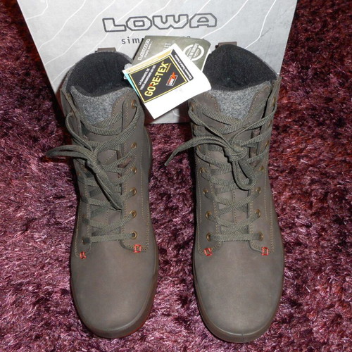 Lowa Oslo GTX Mid new brown casual shoes size 47