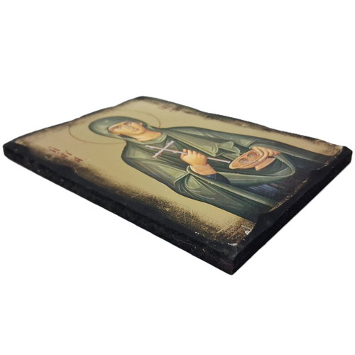 Icon of St. Paraskeva hand-painted on wood like new
