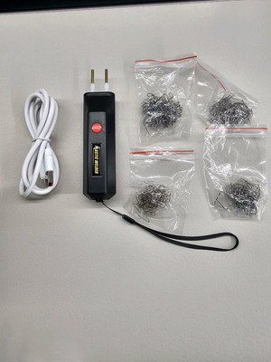 Κιτ Πλαστικής Συσκευής Συγκόλλησης Καινούργιο για Επισκευή Πλαστικών με 200 Συνδετήρες