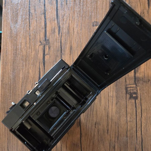 Lomo Smena Symbol camera with leather case used
