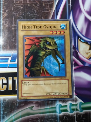High Tide Gyojin Yu-Gi-Oh! card near mint condition