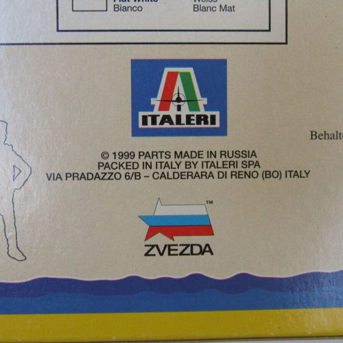 Italeri Russian Knights 1/72 model No 6023 like new, 1990