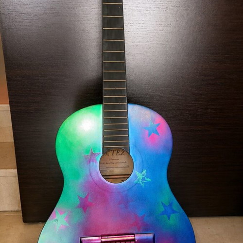 Cortez Classical Guitar 4/4 Custom Galaxy Like New