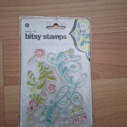Stempel new, bitsy stamps flower b2