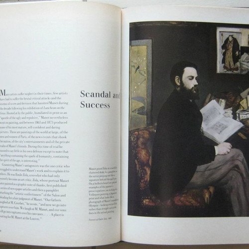 The World of Manet, 1832-1883 book like new with embossed hardcover