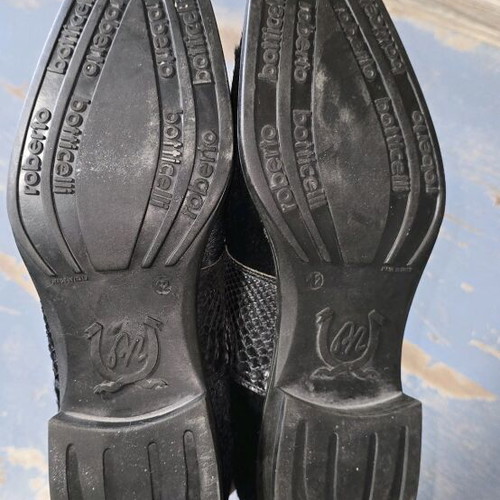 Roberto Botticelli formal shoes size 44 like new, black, elegant