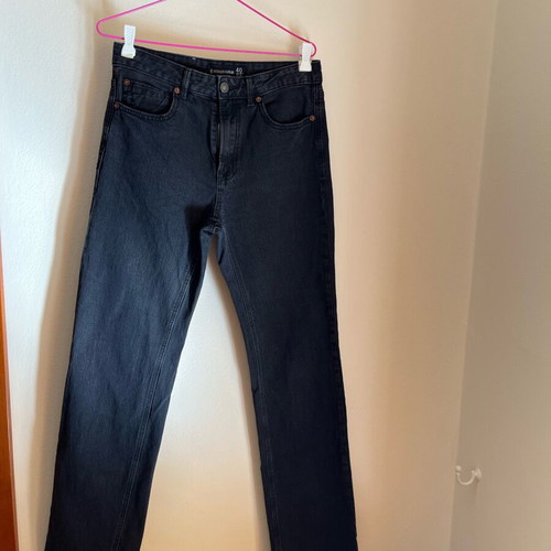 Stradivarius Jean pants D98 like new, black, size L