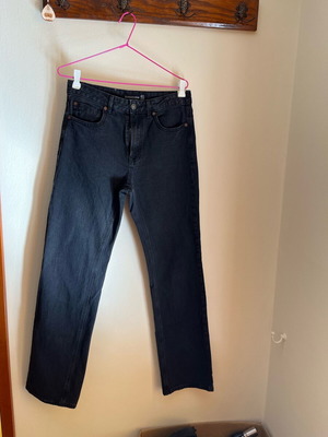 Stradivarius Jean pants D98 like new, black, size L