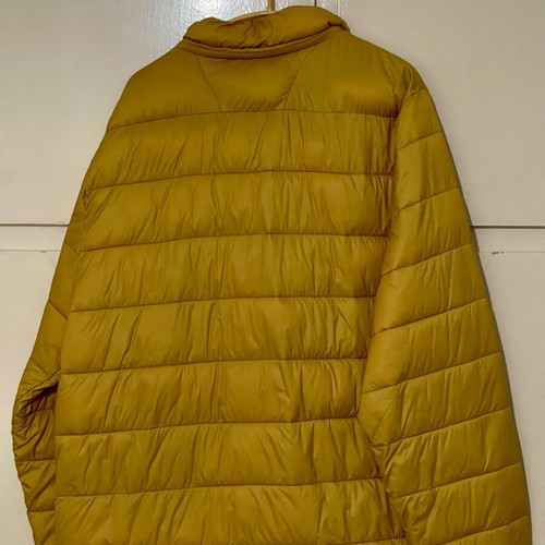 Abercrombie & Fitch men's mustard puffer jacket like new