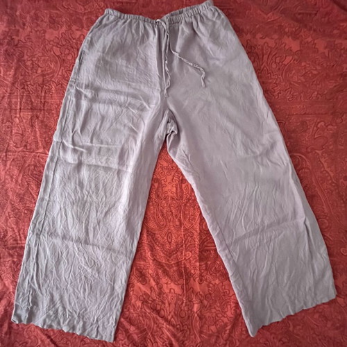 Oysho linen pants used, size M fits L