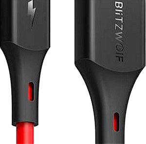 1καλωδιο BlitzWolf BW-TC14 3A USB Type-C Cable Fast Charging Data Sync Transfer
