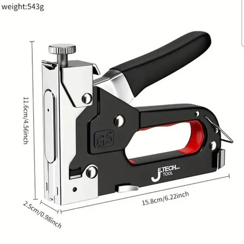 Staple gun new with 600 nails adjustable power