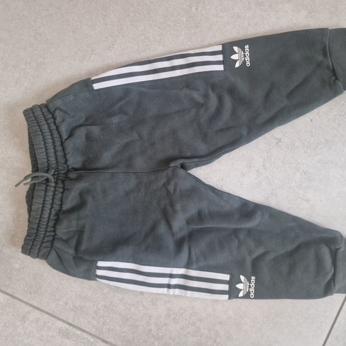 Adidas pants used, grey, size 2-3 years