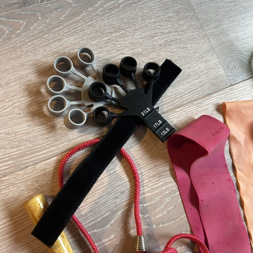 Resistance Bands and Jump Rope Workout Set like new