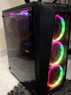 Gaming PC RTX 3060 Ti i5-10600K 16GB RAM Z490 SSD like new