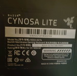 Πληκτρολόγιο Razer Cynosa Lite σαν καινούργιο με φωτεινά πλήκτρα