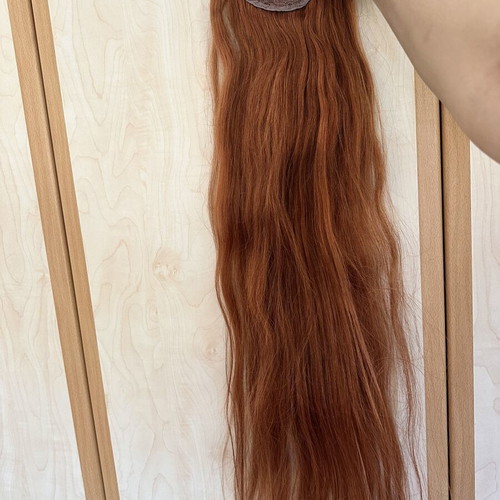 Ginger Hair Ponytail 75 cm, 150g, like new