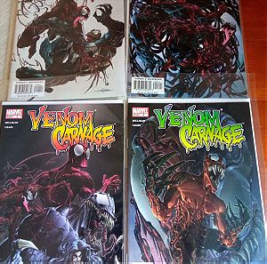 Venom vs. Carnage (2004) #1-4  Marvel  ΣΕΤ
