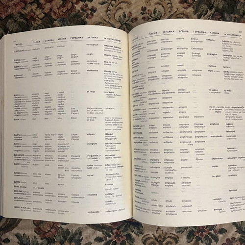 Ellin Logos hardcover book like new, Greek language