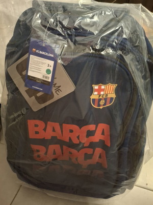 FC Barcelona "BARCA BARCA" school trolley backpack, Back Me UP