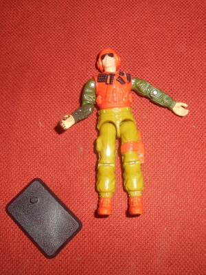 G.I.JOE Skidmark (v1) 1988 action figure used