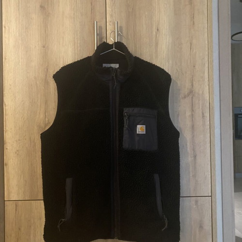 Carhartt Wip sleeveless jacket like new, black, size L