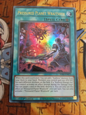 Pressured Planet Wraitsoth Field Spell μεταχειρισμένο, Yu-Gi-Oh!