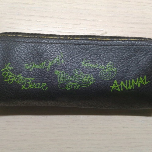 Muppets Show vintage leather pencil case new