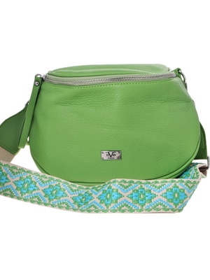 19V69 Italia large green crossbody bag new with tag