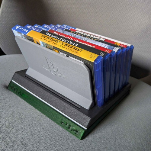 PlayStation 4 game holder 3D printed new