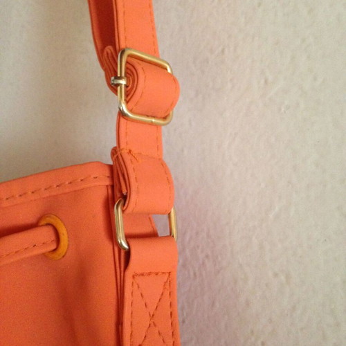 Avène Eau Thermale shoulder bag used, orange