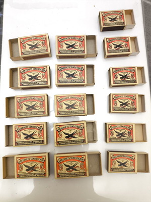 Vintage Swedish Uddevalla Safety Matchboxes used, collectible