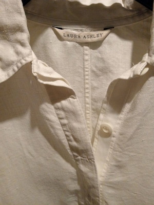 Laura Ashley linen jacket 100% linen, new, size M oversized