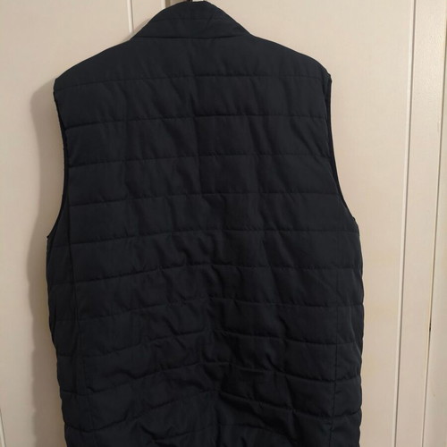Quilted Double Face Vest size XXL like new, blue and red