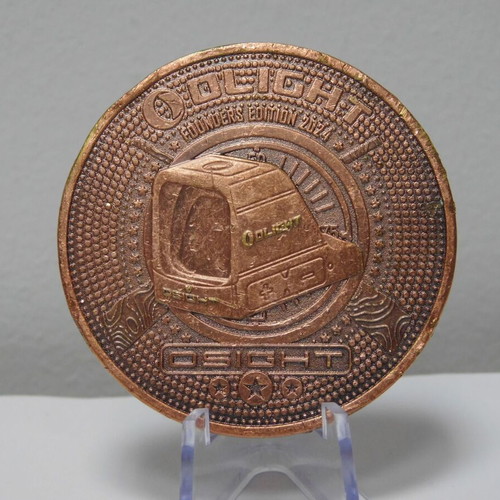 Olight Osight Founder's Edition 2024 metal commemorative plaque