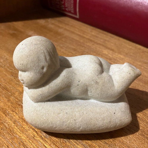 Marvell Stone Art decorative used, collectible from Belgium