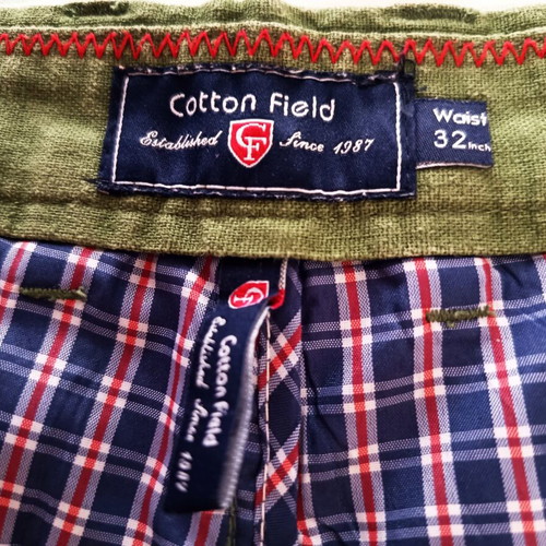 Cotton Field men's pants like new, size L, light green