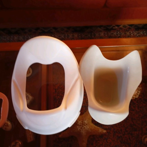 Child potty seat and pink potty like new