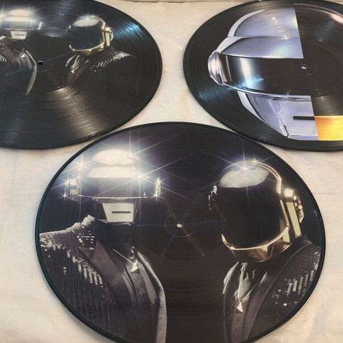Daft Punk feat Pharrel Williams & Nile Rodgers Get Lucky 3 picture disc vinyl like new