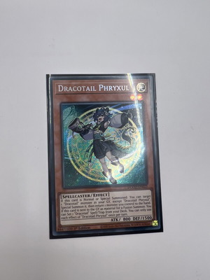 Yu-Gi-Oh! Dracotail Phryxul DOOD-EN023 Secret Rare card new