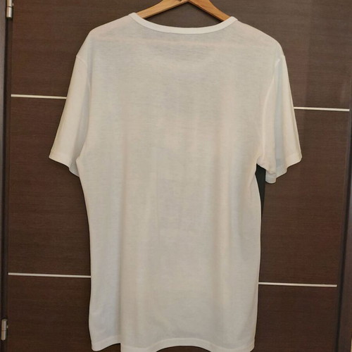 Men's T-shirt XXL white with print like new