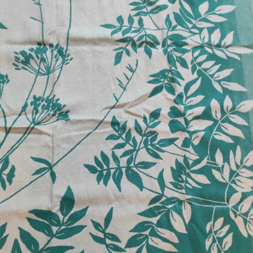 Quilt greenish-blue used 1.85x1.37