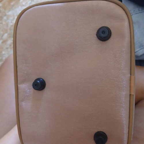 Libresse toiletry bag slightly used, beige