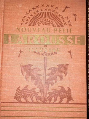Nouveau Petit Larousse Illustré dictionary used, encyclopedic, 1956 edition