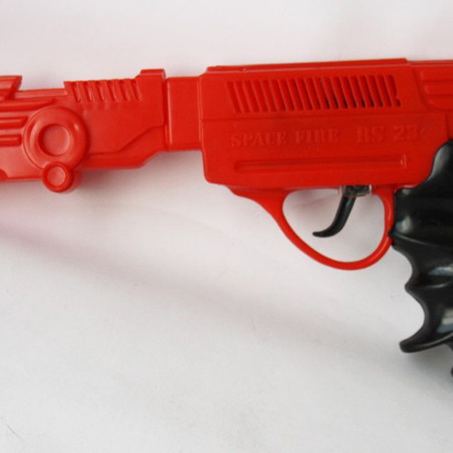 Vintage 80's Greek space gun pistol 35cm Space Friction Gun Biotsiot new