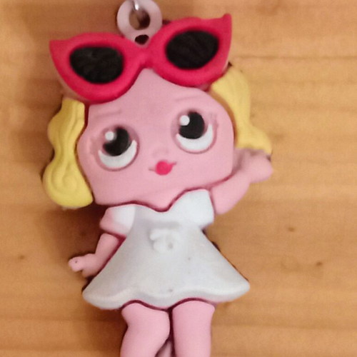 LOL Surprise Leading Baby Keychain like new, 5 cm