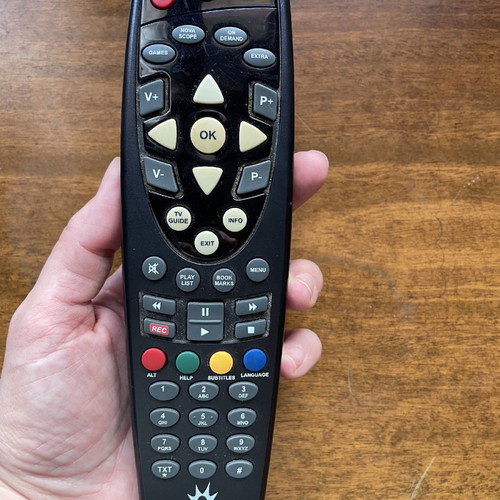 Nova TV remote control used, functional