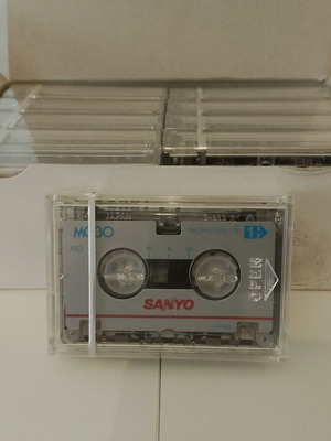 Micro cassette SANYO MC-30 πακέτο 10 καινούργιες