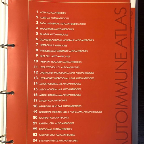 Autoimmune Diseases Atlas book used